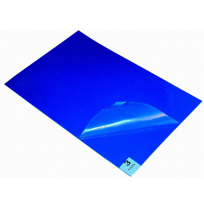 คลีนรูม Entry Decontaminating Sticky Floor Mat Blue PE 30 Layers Anti Static