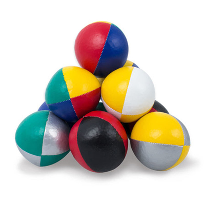 ลูกบอลเล่นกลลูกบอลหนังนิ่ม PVC สีสันสดใส