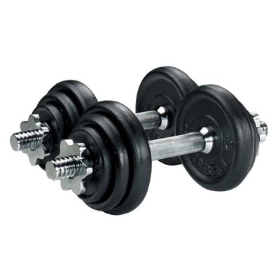 Gymnasium Straight Weight Lifting Dumbbell 20Kg ฟิตเนสยิม Dumbbell