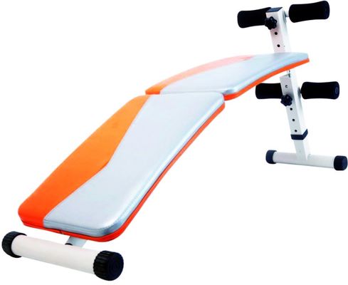 Pvc Gym อุปกรณ์ Crossfit กล้ามเนื้อออกกำลังกายแบบพกพาพับได้ Sit Up Bench