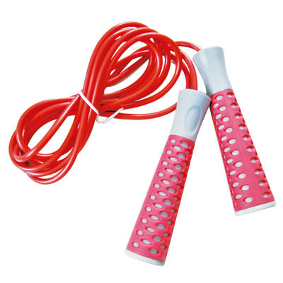 Lightweight Gym Jump Rope Skipping Pvc Handle Customized Logo Home Exercise