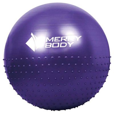 ลูกบอลโยคะพิลาทิสป้องกันการระเบิด 75 ซม. ลูกบอลนวดความหนาแน่นสูงเป็นมิตรกับสิ่งแวดล้อม PVC